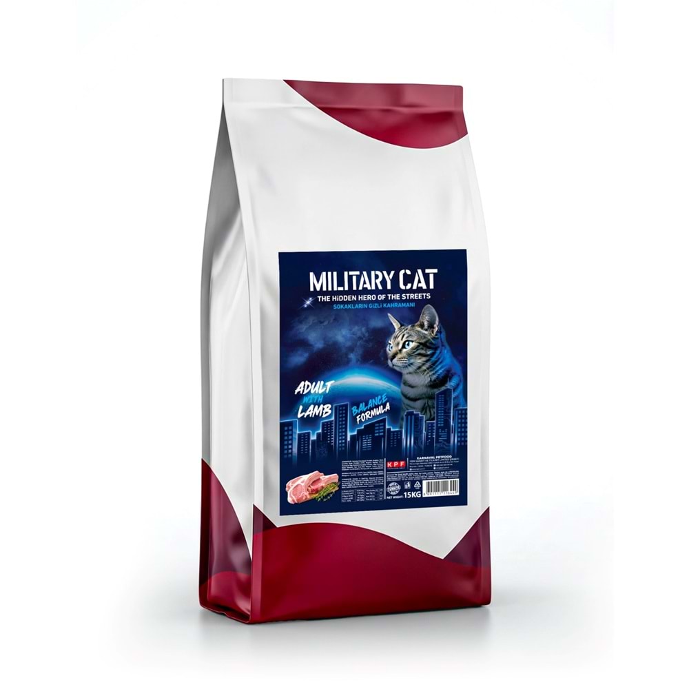 M. Cat Kuzu Etli Kedi Maması 15 Kg