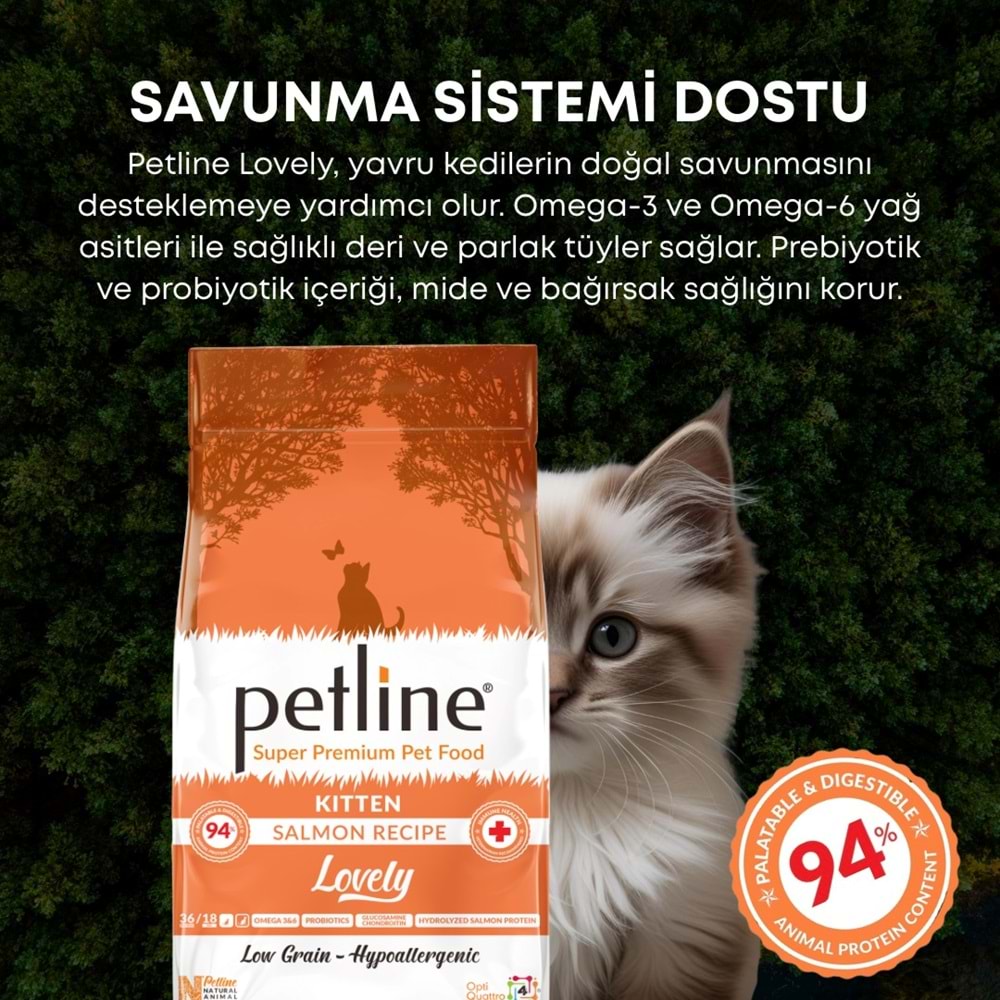 P. S. P. Yavru Kedi Maması Kitten Somonlu 10 Kg Lovely