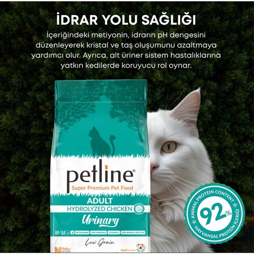 Petline S. P. Yetişkin Kedi Maması Tavuklu 1.5 Kg Böbrek Sağlığı Urinary