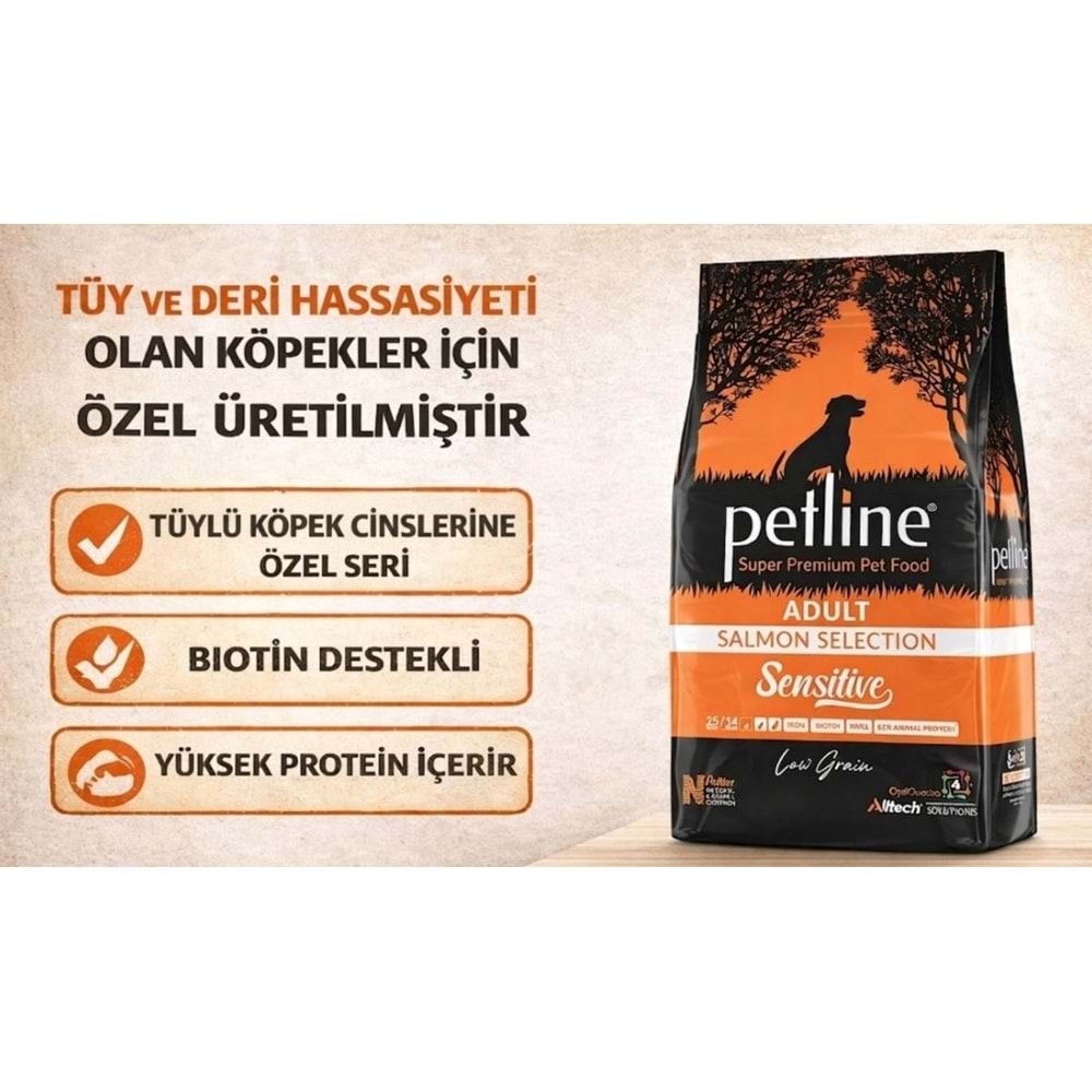 Petline Super Premium Yetişkin Köpek Maması Somon Balıklı 12 Kg Sensitive