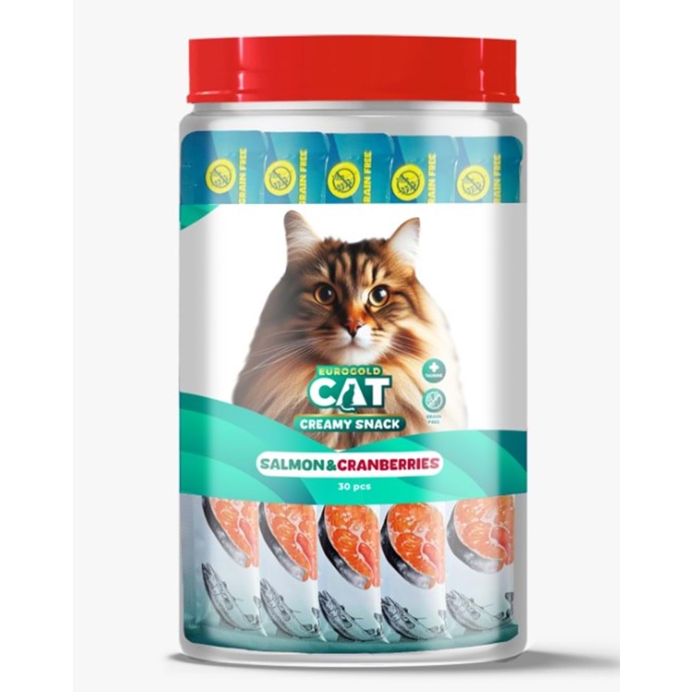 Kedi Sıvı Ödülü Somon-Kızılcık 30x15Gr LS30031