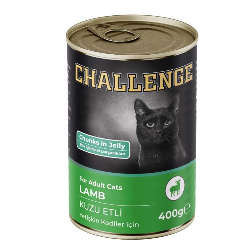 Challenge Konserve Kedi Kuzu Etli 400 Gr