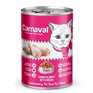 Carnaval Premium Yavru Kedi Konservesi Tavuklu 400 Gr