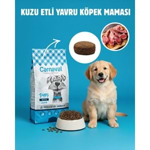 Carnaval Premium Yavru Köpek Maması Kuzu Etli 15 Kg