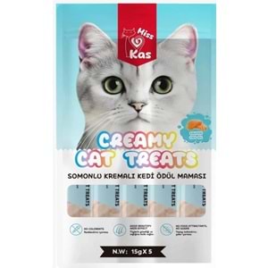 Miss Kas Somon Etli Kremalı Kedi Ödül Maması 5x15 Gr