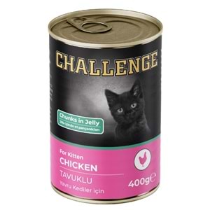 Challenge Konserve Kedi Yavru Tavuklu 400 Gr