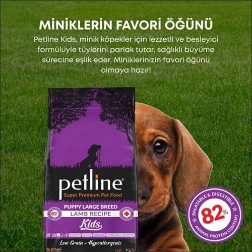 Petline S. P. Yavru Köpek Maması Kuzu Etli 3 Kg Kids