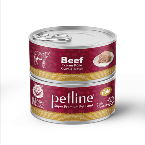 P. S. P. Yetişkin Kedi Konservesi Biftek 85 Gr Pate