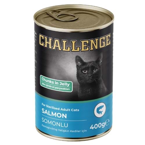 Challenge Konserve Kedi Somonlu Kısır 400 Gr