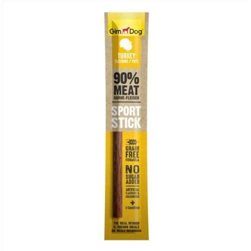 GimDog SportSticks Hindi Etli Köpek Ödül Çubuğu 12gr-TAHILSIZ