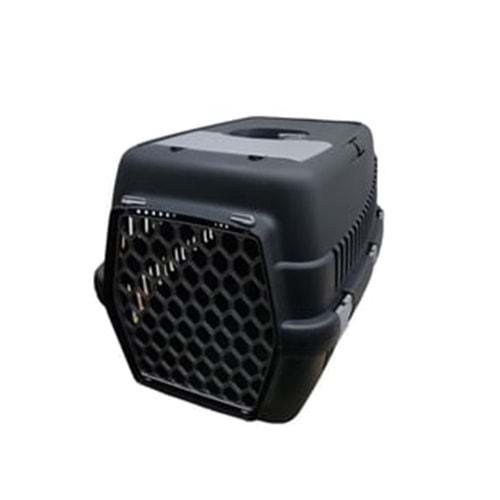 Pet360 Kedi Köpek Taşıma Box Büyük Boy Siyah 58x37x44 cm SP0977