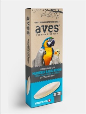 Aves Premium Kalamar Kemiği Büyük 6Lı Paket - 1