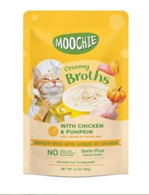 Moochie Pouch Kedi Ödülü Tavuk Balkabağı 40 Gr - 1