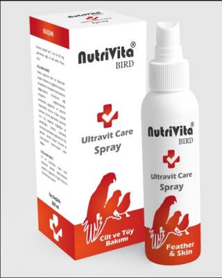 Nutrivita Bird Ultravit Care Spray 100 Ml - Kafes Dezenfektan Sprey - 1