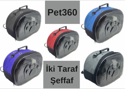 Pet360 Çanta Çift Cam Elips 40*30*20 - 1