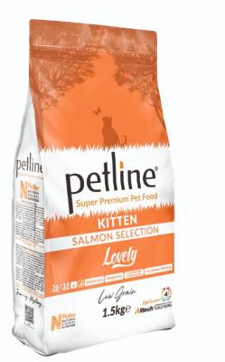 Petline S. P. Yavru Kedi Maması Kitten Somonlu 1.5 Kg (Lovely) - 1