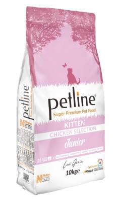 Petline S. P. Yavru Kedi Maması Kitten Tavuklu 10 Kg (Junior) - 1