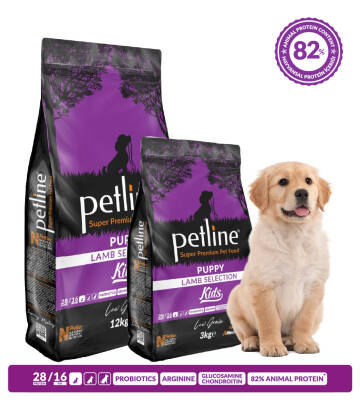 Petline S. P. Yavru Köpek Maması Kuzu Etli 12 Kg (Kids) - 5