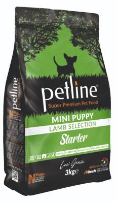 Petline S. P. Yavru Köpek Maması Mini Irk Kuzu Etli 3 Kg (Starter) - 1