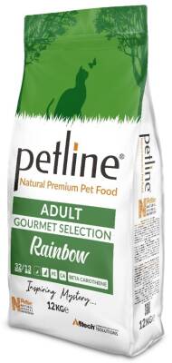 Petline S. P. Yetişkin Kedi Maması Gourmet 12 Kg (Rainbow) - 1