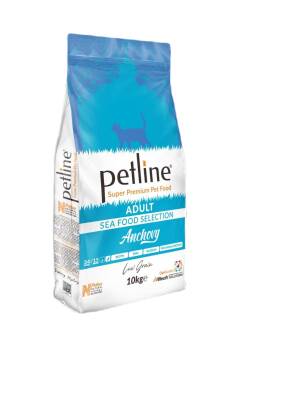 Petline S. P. Yetişkin Kedi Maması Hamsili 10 Kg (Anchovy) - 1