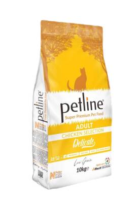 Petline S. P. Yetişkin Kedi Maması Tavuklu 10 Kg (Delicate) - 2