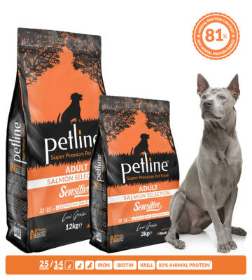 Petline S. P. Yetişkin Köpek Maması Somon Balıklı 12 Kg (Sensitive) - 2