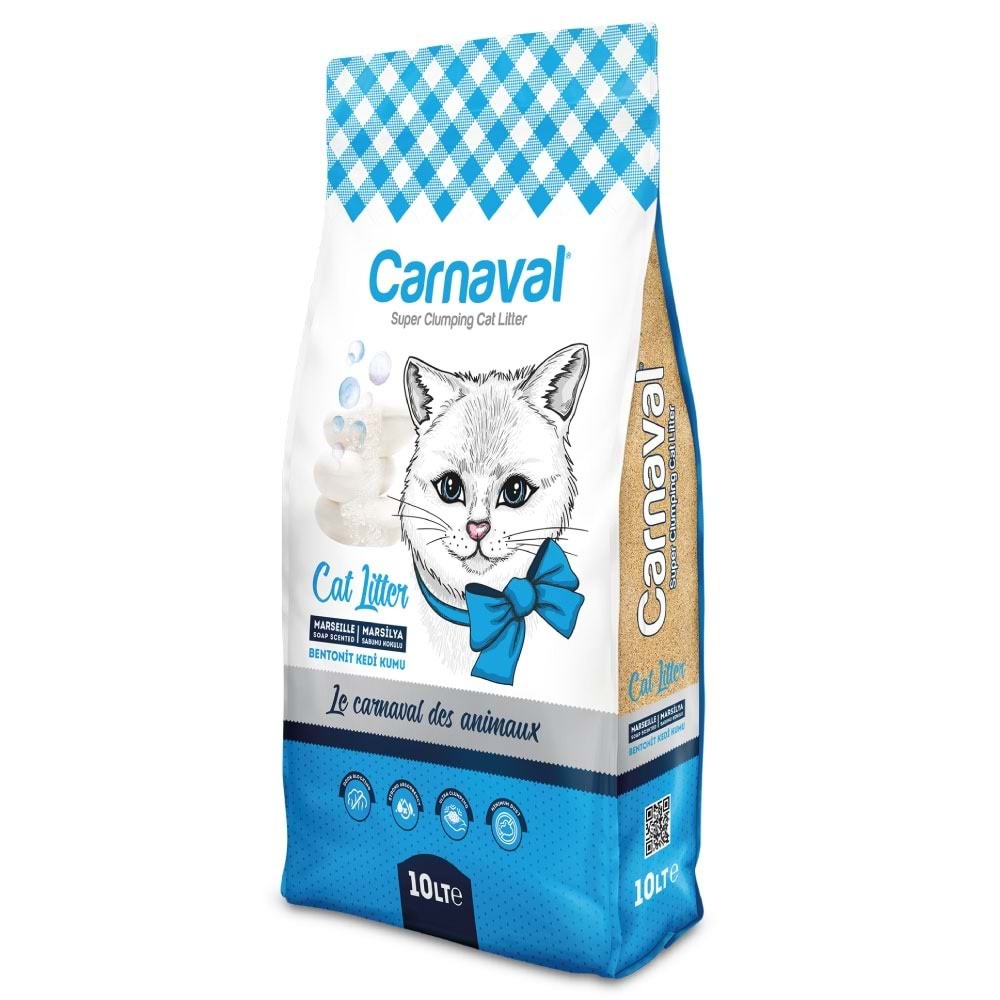 C. P. Bentonit Kedi Kumu 10 Lt Marsilya