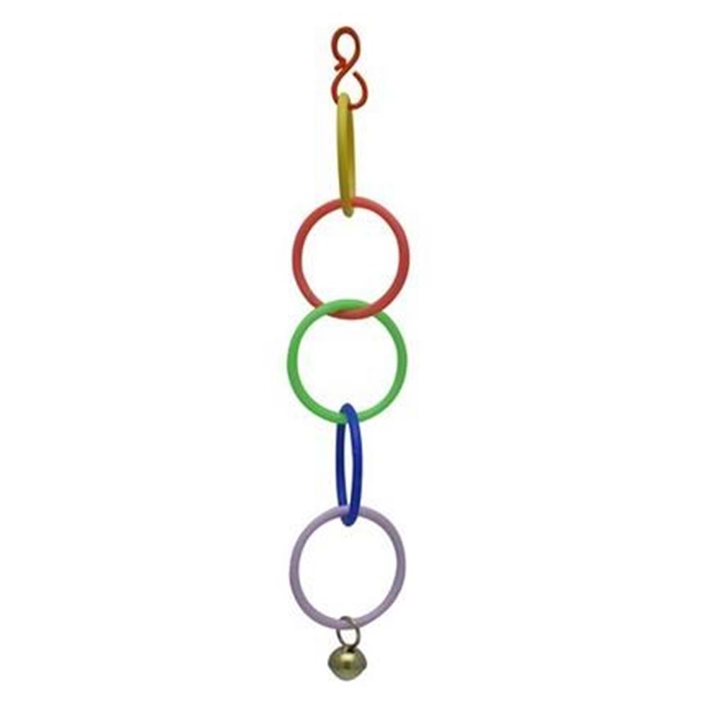 Kuş Oyuncak Olimpik Halka Şeffaf