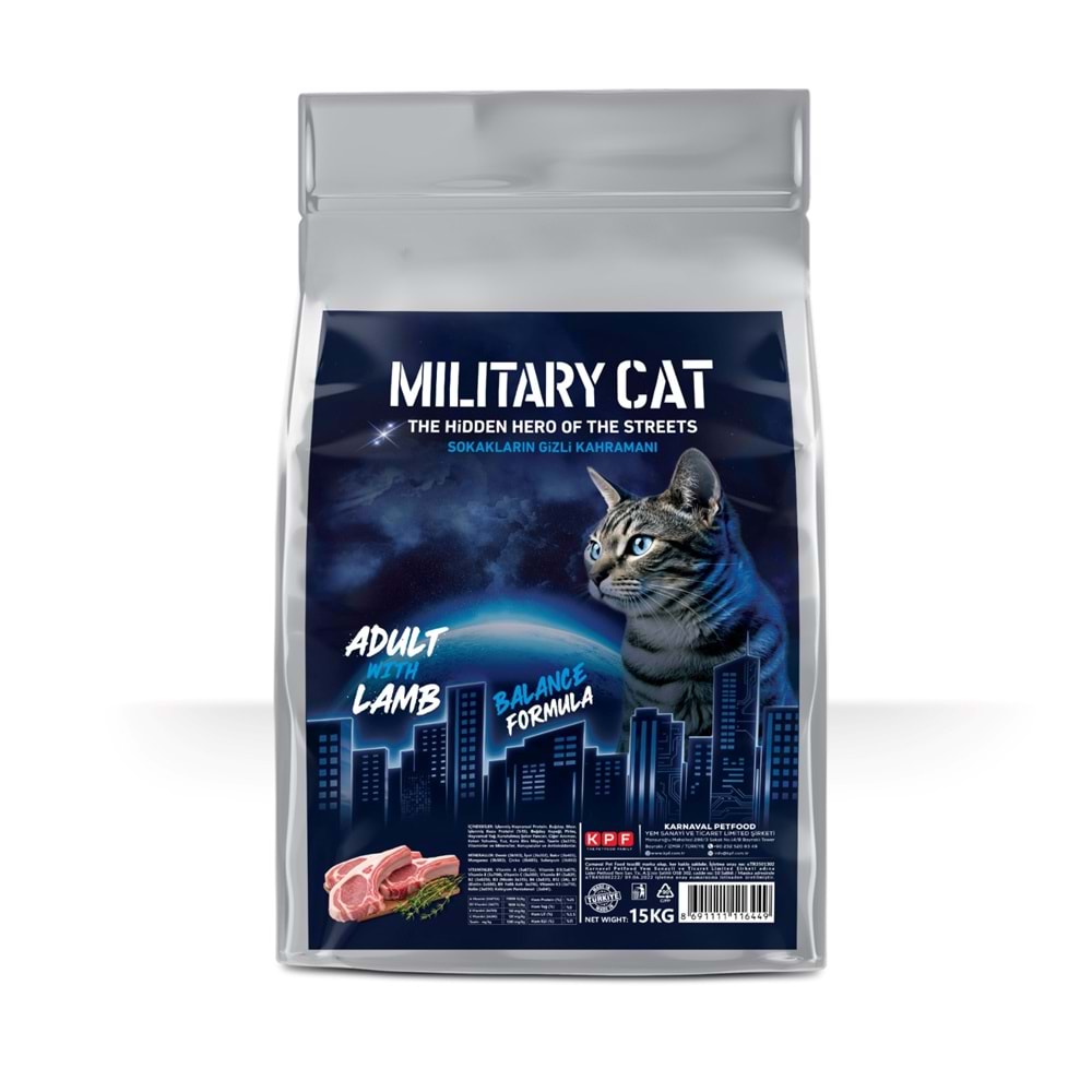 M. Cat Kuzu Etli Kedi Maması 15 Kg