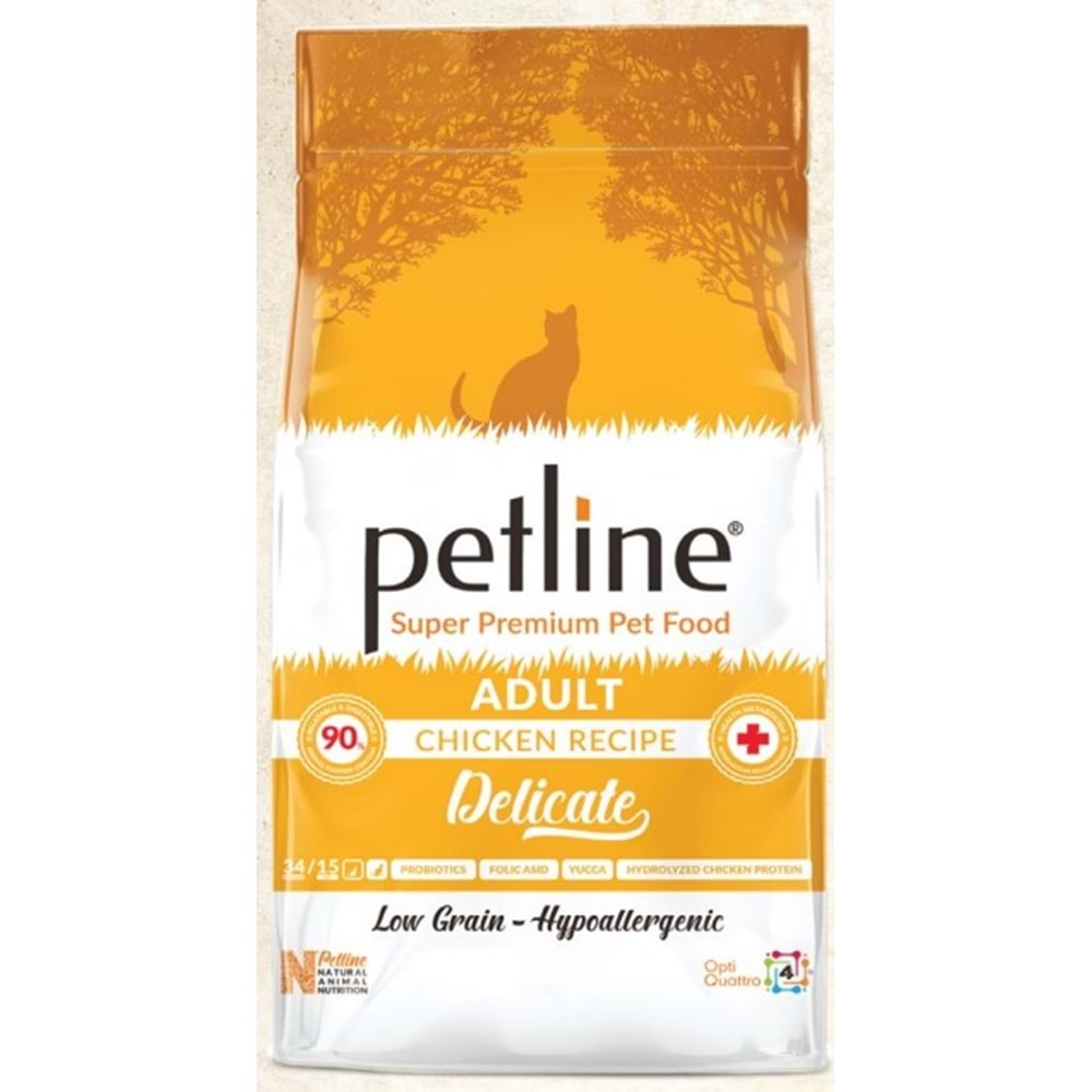 Petline Super Premium Yetişkin Kedi Maması Tavuklu 1.5 Kg Delicate
