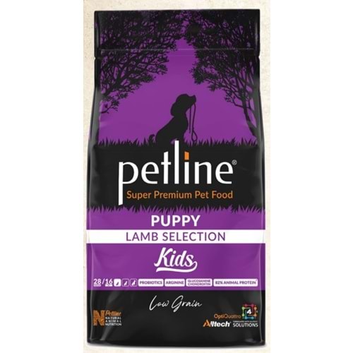 Petline Super Premium Yavru Köpek Maması Kuzu Etli 12 Kg Kids