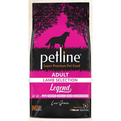 Petline Super Premium Yetişkin Köpek Maması Kuzu Etli 12 Kg Legend
