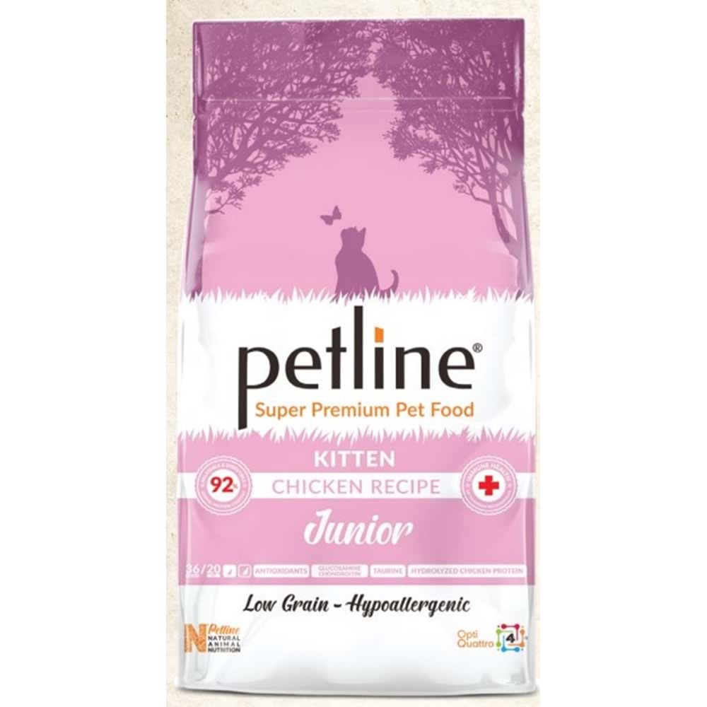 Petline Super Premium Yavru Kedi Maması Kitten Tavuklu 10 Kg Junior