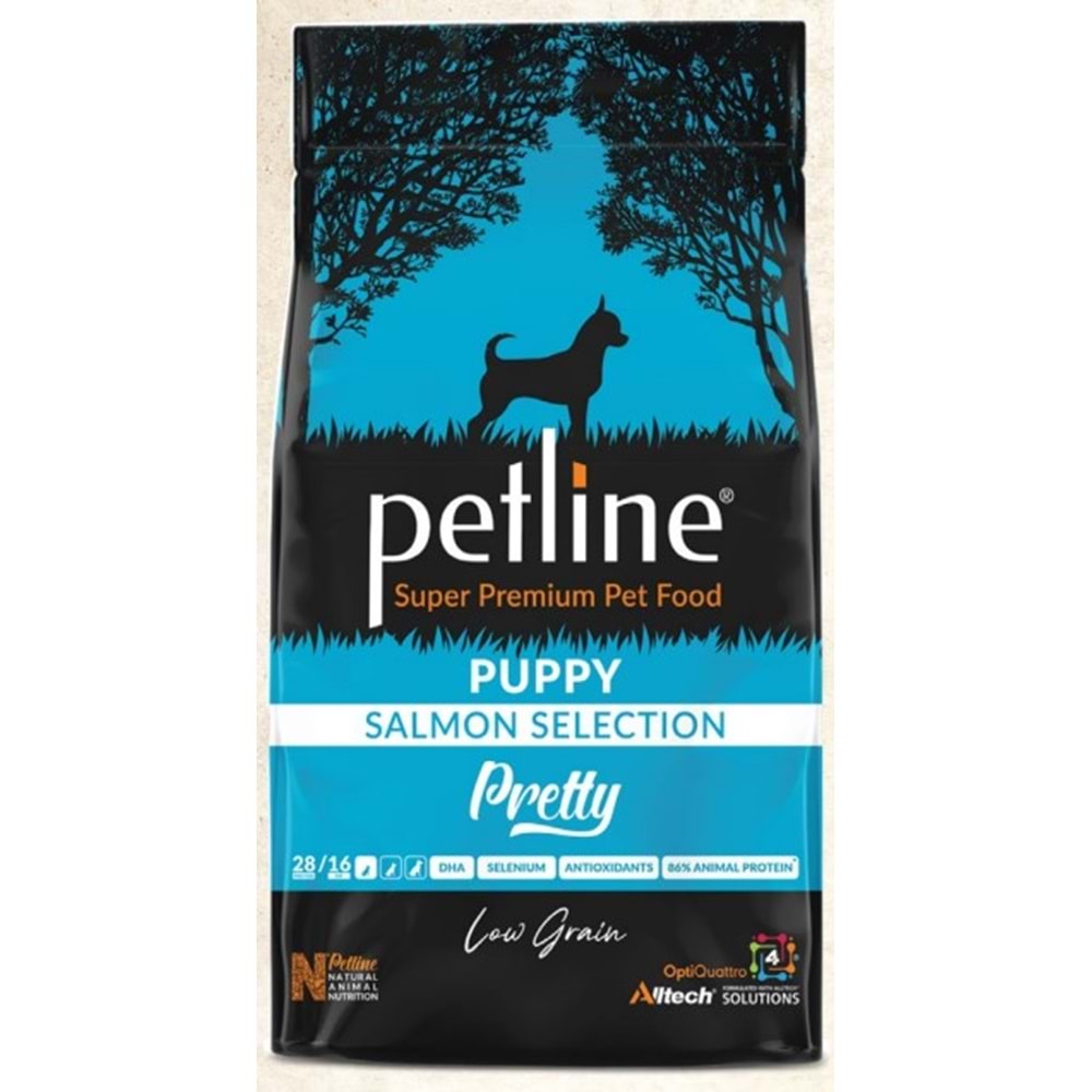 Petline Super Premium Yavru Köpek Maması Somon Balıklı 3 Kg Pretty