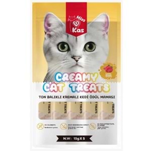 Miss Kas Ton Balıklı Kremalı Kedi Ödül Maması 5X15 Gr