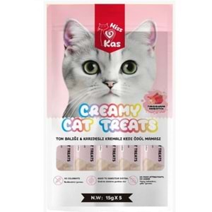 Miss Kas Ton&Karidesli Kremalı Kedi Ödül Maması 5X15 Gr