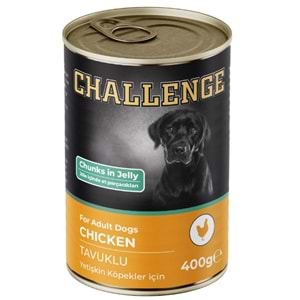 Challenge Konserve Köpek Yetişkin Tavuklu 400 Gr