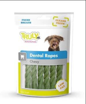 Truly Yumuşak Köpek Ödülü Dental Ropes 95 Gr - 1