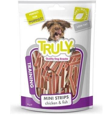 Truly Yumuşak Köpek Ödülü Tavuk-Mezgit Sand. 90 Gr - 1